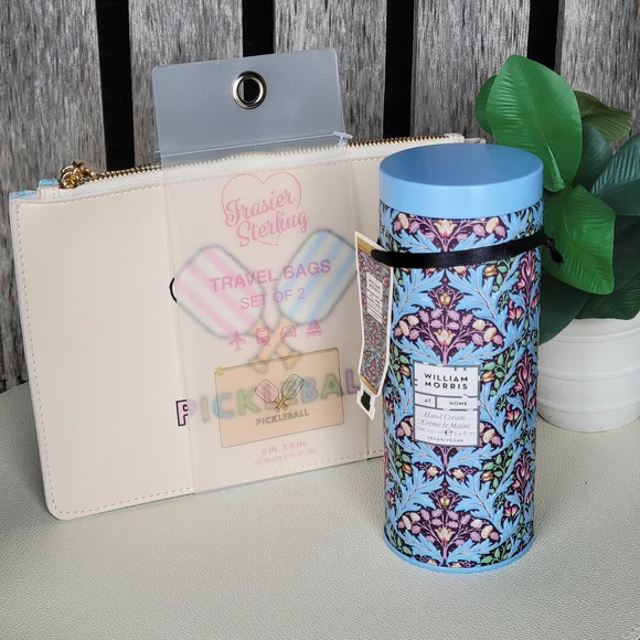 Fraiser Sterling Travel Bags & William Morris Clementine & Clove Handcream - Picture 2 of 3